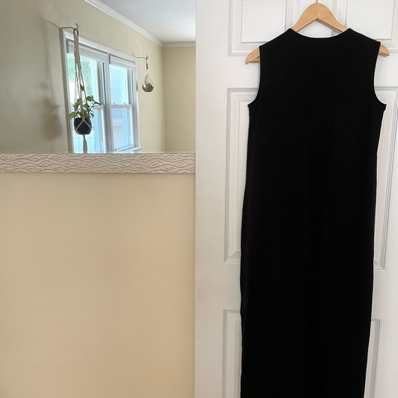 NWT BLACK MAXI DRESS FOR WOMEN - Picture 2 of 5